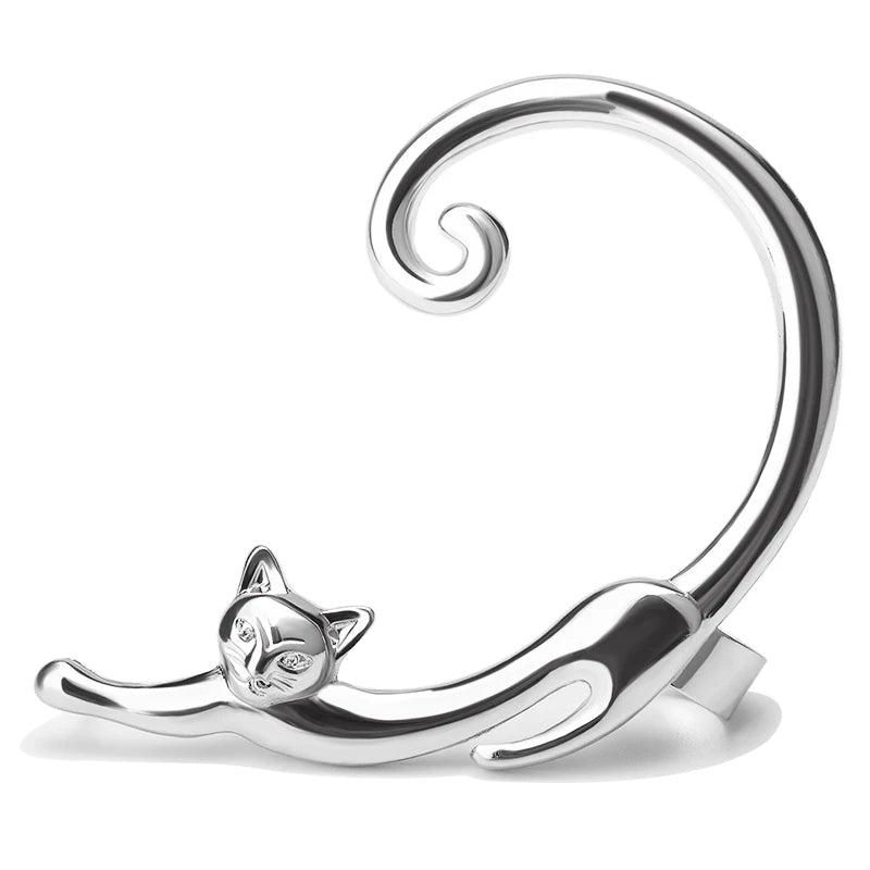 🐱 Pendientes Gato en Acero Hipoalergénico Para Cat Lovers. 2x1