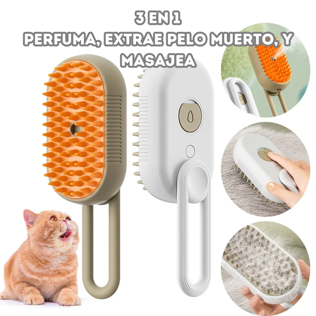 Cepillos a Vapor 2x1: Más Cuidado para tu Gato, Menos Pelo en Casa